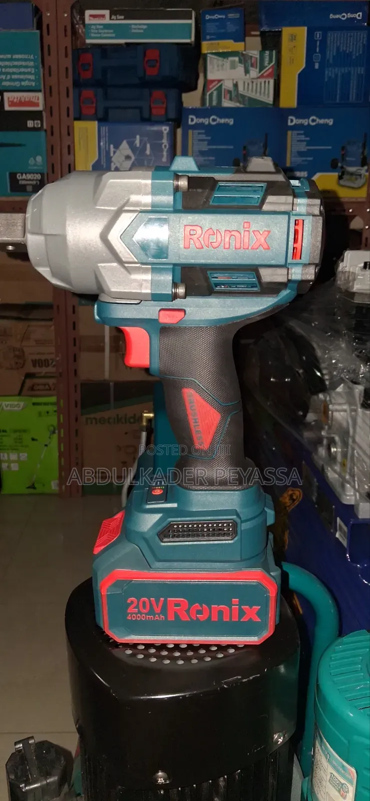 Ronix 1000nm Chargible Brushless Impact Wrench