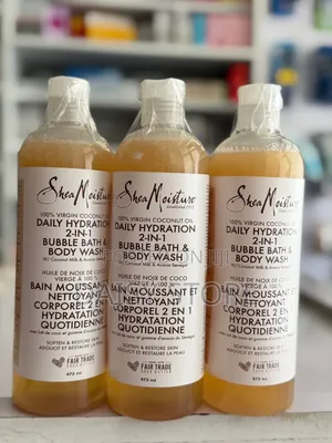 SheaMoisture 2-in-1 Bubble Bath & Body Wash (473ml)