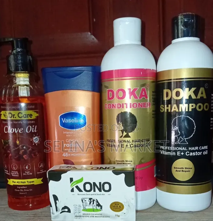 Doka Shampo Doka Conditnor dr.care Oil Vasline Lotion Kono Soap