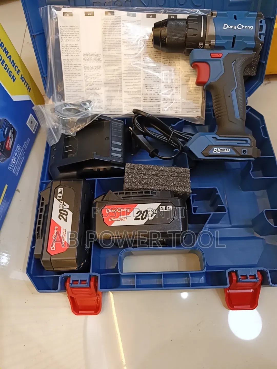 Deng Cheng Cordless Brushless Driver Drill/ 4A