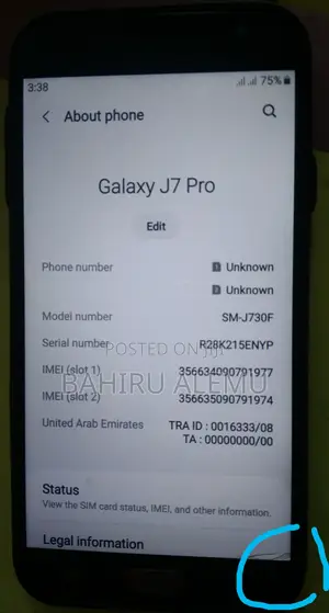 Samsung Galaxy J7 Pro 32 GB Silver