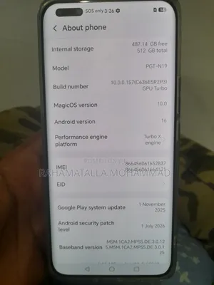 Honor Magic5 Pro 512 GB Black