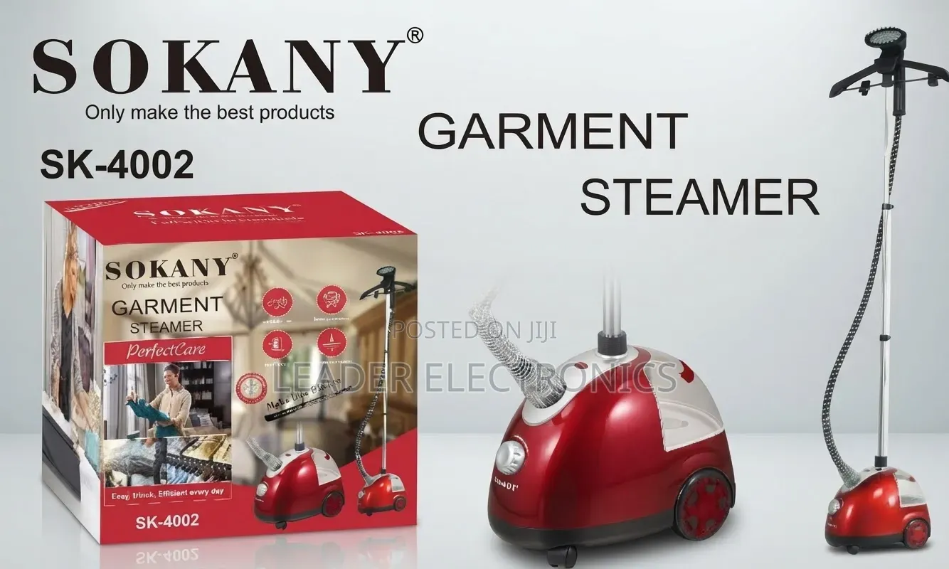 Sokany Garment Steamer – Powerful Steam | Fast & Easy Wrinkle Removal