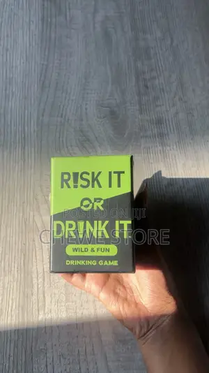 Risk It or Drink It Card Game