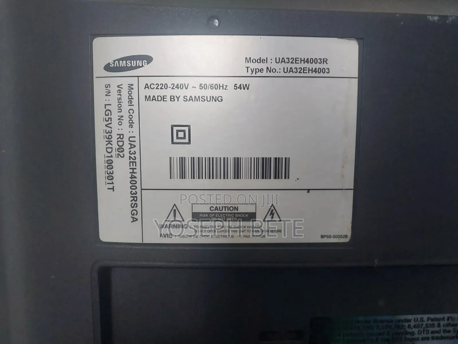 Samsung Eh4003 TV