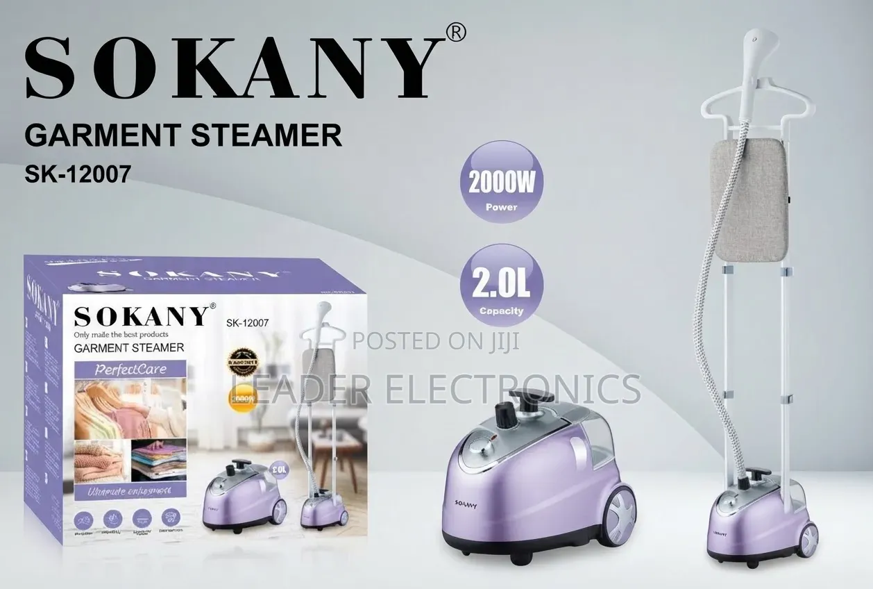 Sokany Garment Steamer – Powerful Steam, Fast Heating & Easy Wrinkle