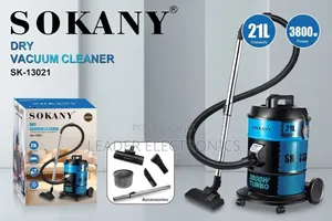 Sokany Vacuum Cleaner 21 Liter – Powerful Suction |Large Capacity Dry