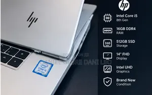 New Laptop HP EliteBook 840 16GB Intel Core i5 SSD 512GB