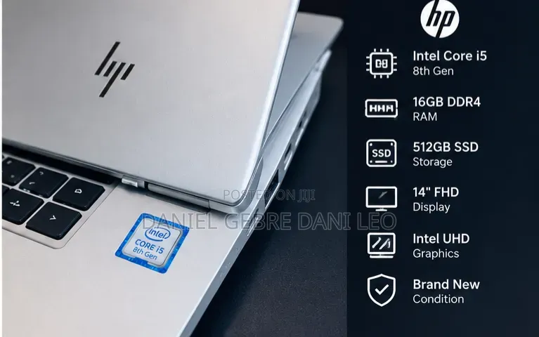 New Laptop HP EliteBook 840 16GB Intel Core i5 SSD 512GB