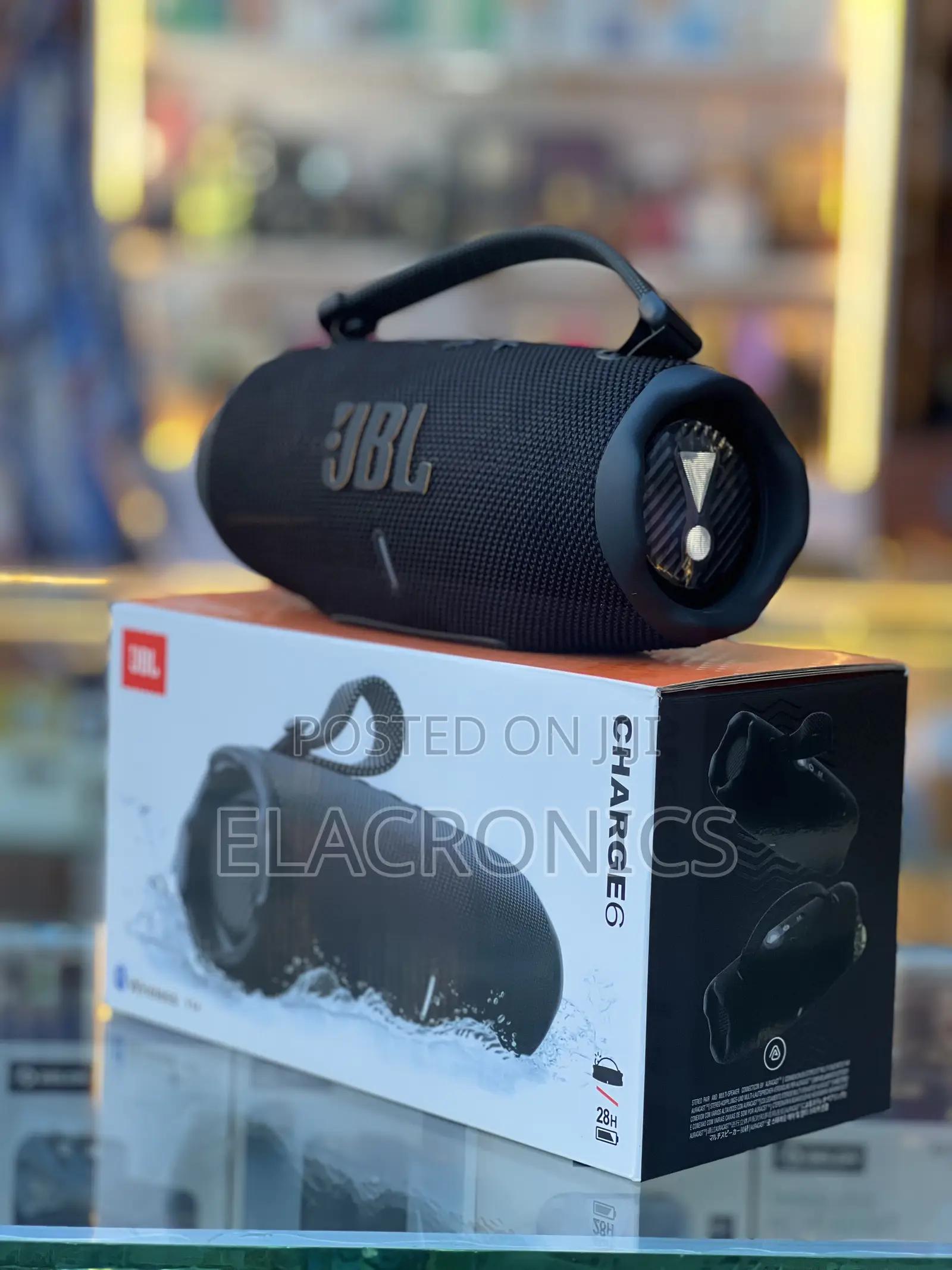 JBL Charge 6 Bluetooth Speaker (Original 28H Waterproof)