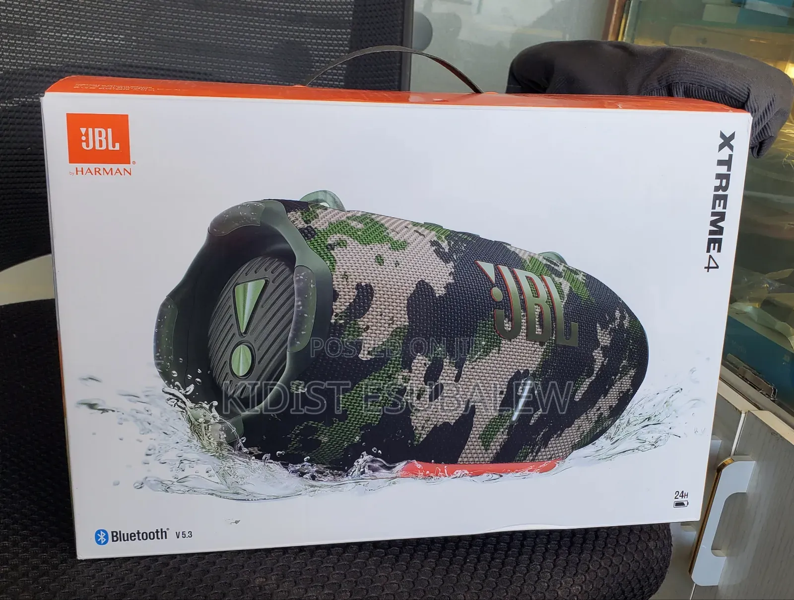 JBL Xtreme 4 Portable Waterproof Bluetooth Speaker