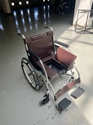 የመፀዳጃ ቦታ ያለው ዊልቸር — Wheelchair With Commode
