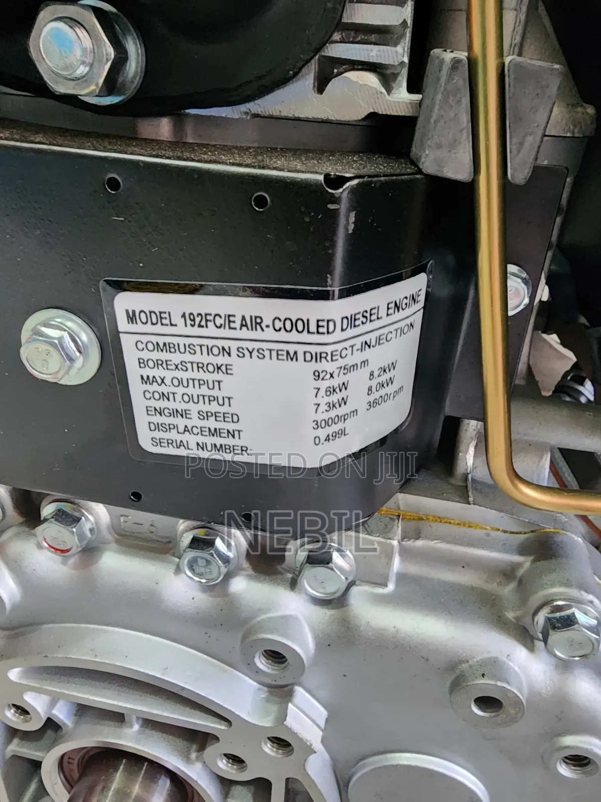 Diesel Engine Motor