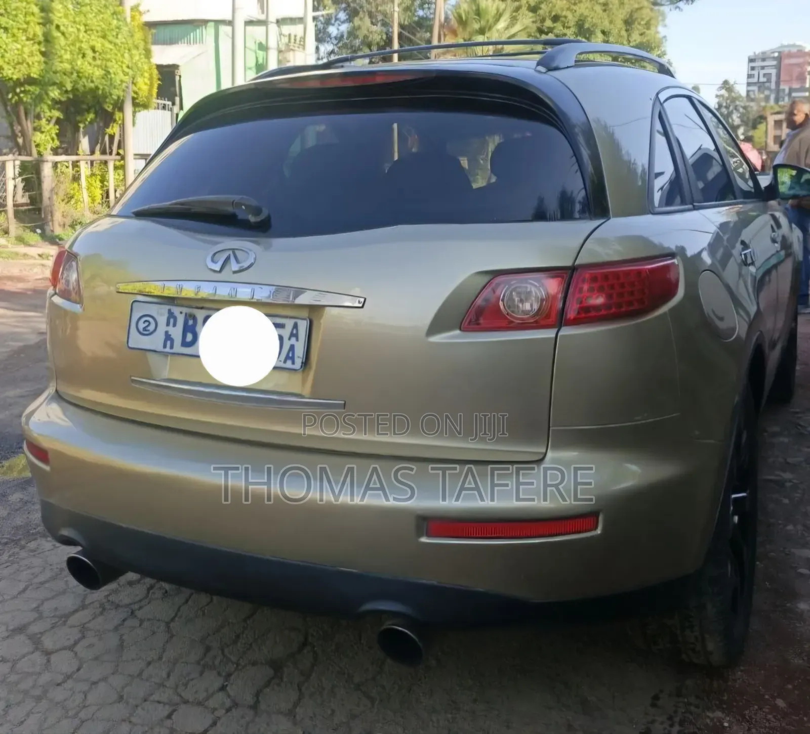 Infiniti FX35 2002 Beige