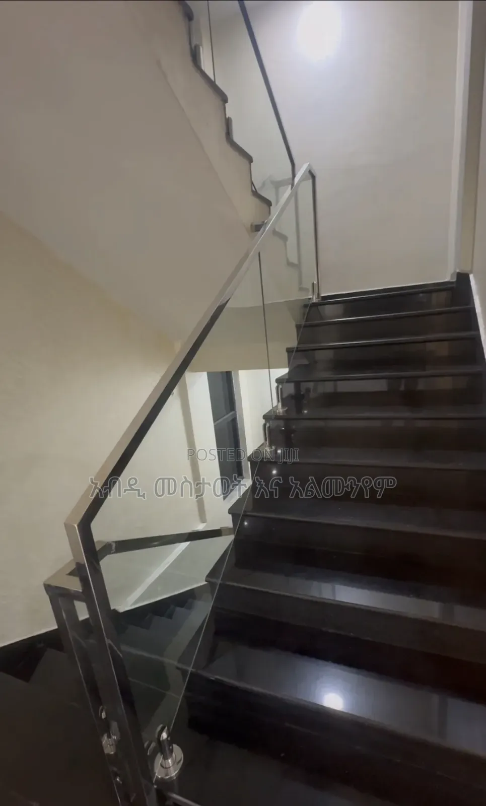 Handrail Glass and Metal