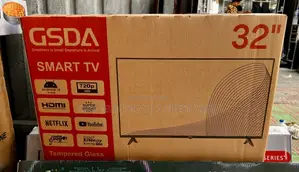 GSDA 32 Inch TV HD Smart Android With Tempered Glass VIP Electronics
