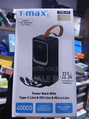 T-Max TPB-40 40,000mAh Power Bank