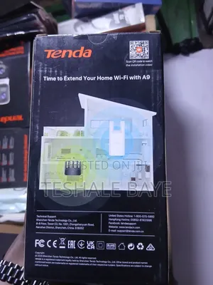 Tenda N300 Wi-Fi Range Extender (Model: A9)