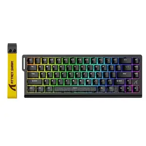 ATTACK SHARK X68 HE Rapid Trigger Gaming Keyboard - Magnetic Switch