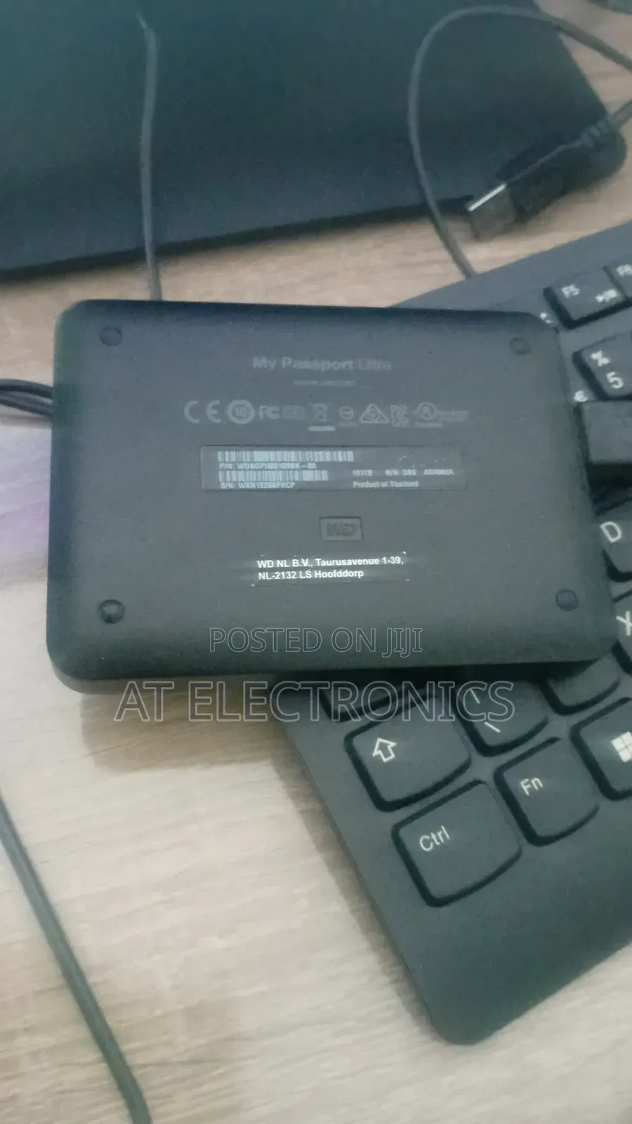 WD 1TB External Hard Disk (Thailand) Orgional & Dubai Yemeta 5 Months