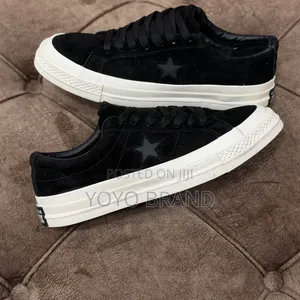 Converse One-Star Low Top Black/ White Unisex Shoes