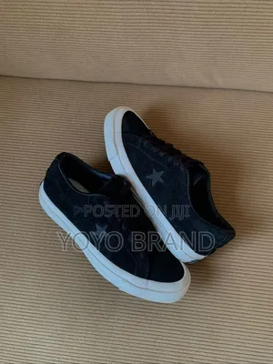 Converse One-Star Low Top Black/ White Unisex Shoes