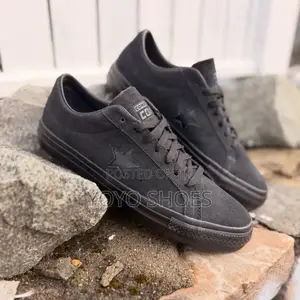 Converse One-Star Low Top Suede Triple Black Unisex Shoee