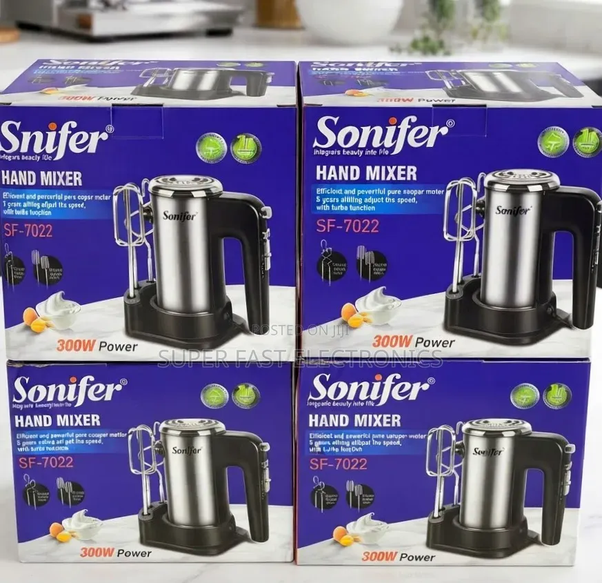 Sonifer Hand Mixer – 300W Powerful Pure Copper Motor | Electric Egg