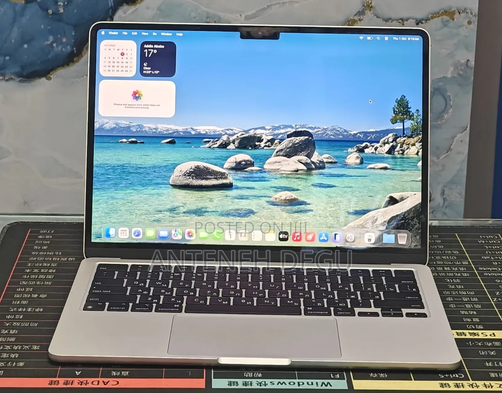 New Laptop Apple MacBook Air 2022 M2 8GB Apple M2 SSD 256GB