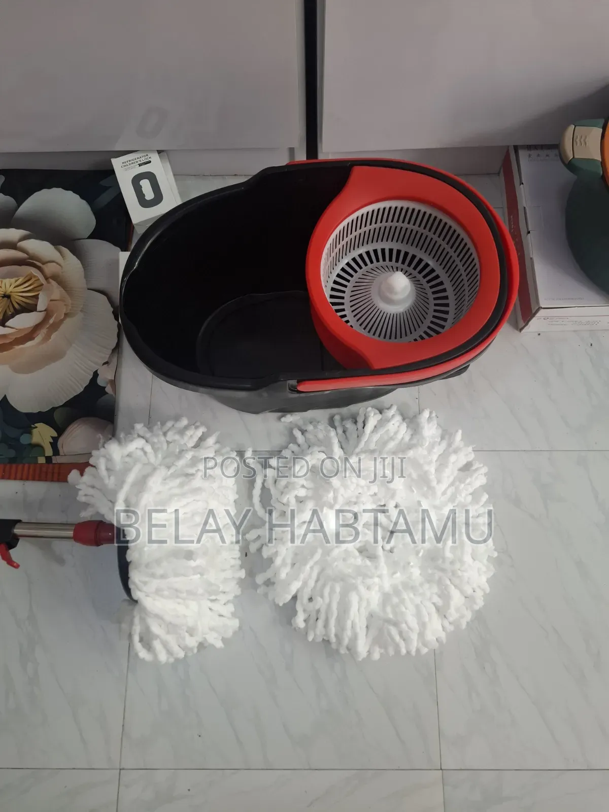 KING PEDAL Spin Mop 360°