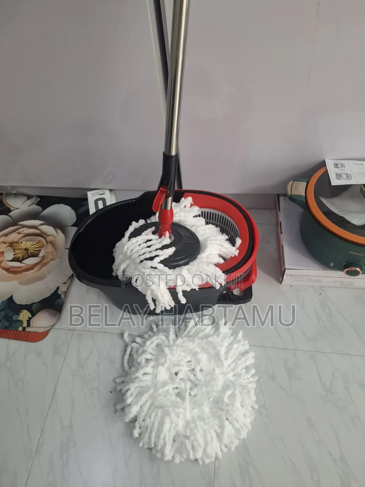 KING PEDAL Spin Mop 360°