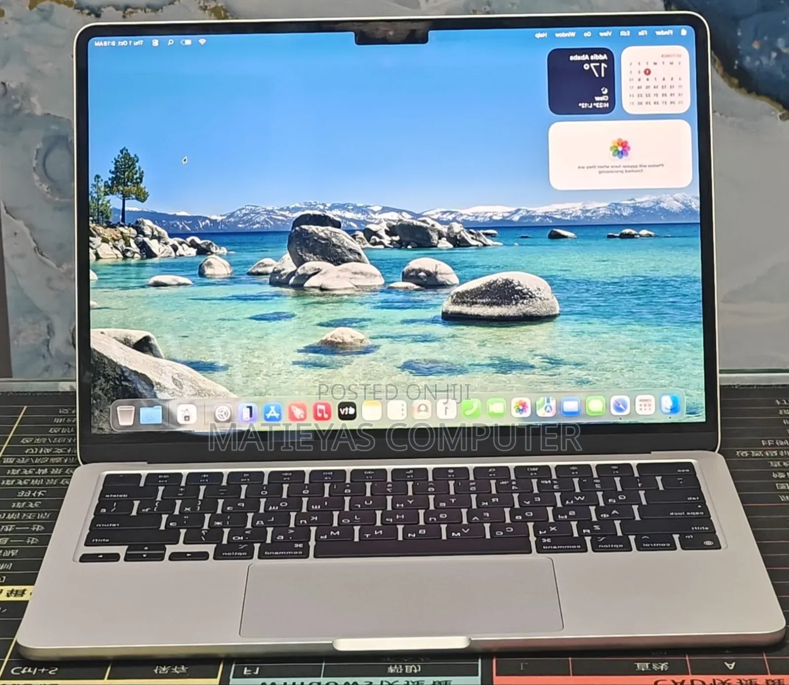 New Laptop Apple MacBook Air 2022 M2 8GB Apple M2 SSD 256GB