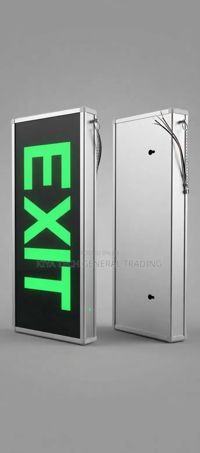Exit Emergency Signs Both Side and Single Side
