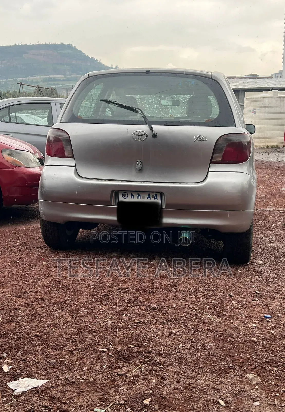 Toyota Vitz 2001 Silver