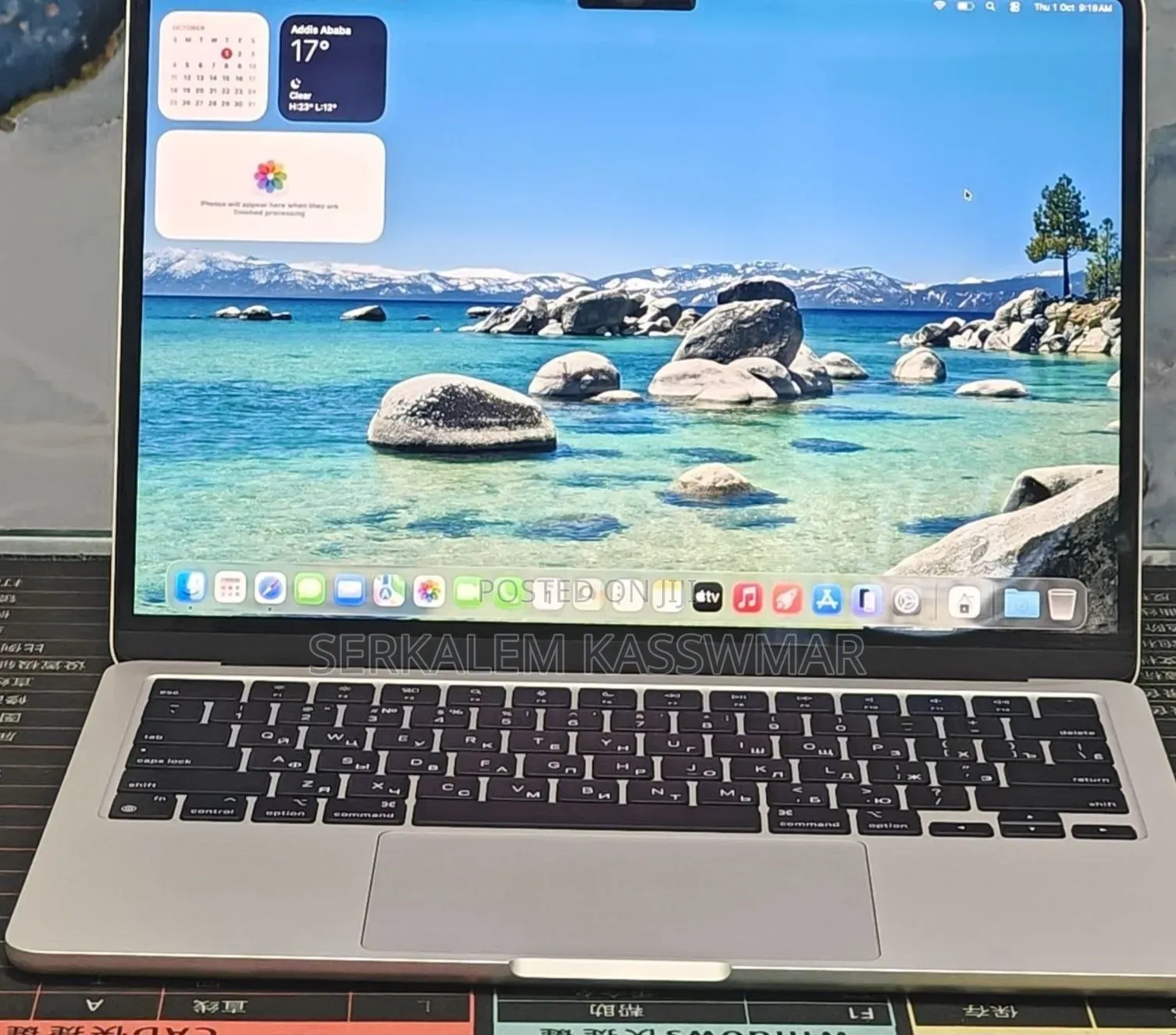 New Laptop Apple MacBook Air 8GB Apple M2 SSD 256GB