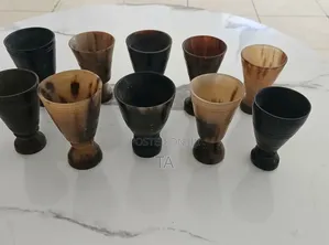 Handcrafted Horn Cup ከቀንድ የተሰሩ መጠጫዎች