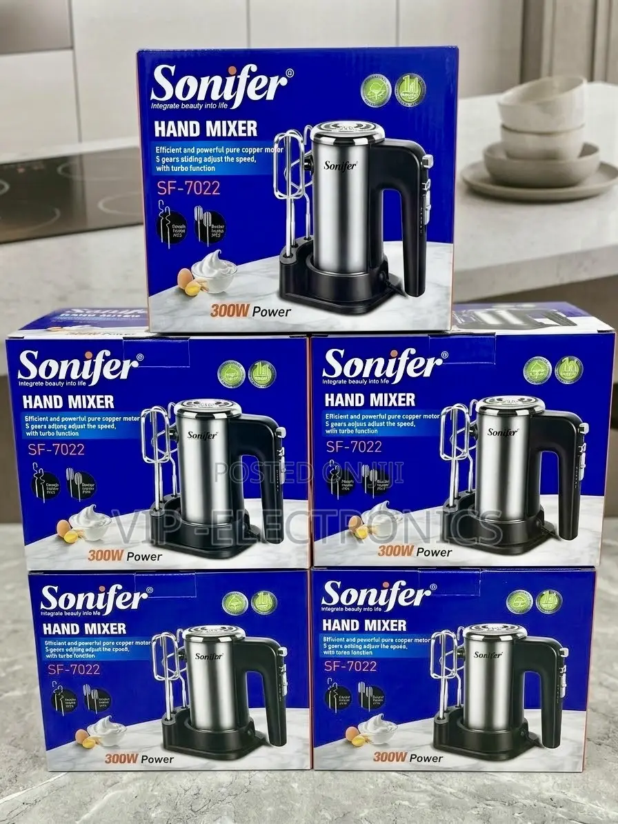 Sonifer Hand Mixer – 300W Pure Copper Motor VIP Electronics