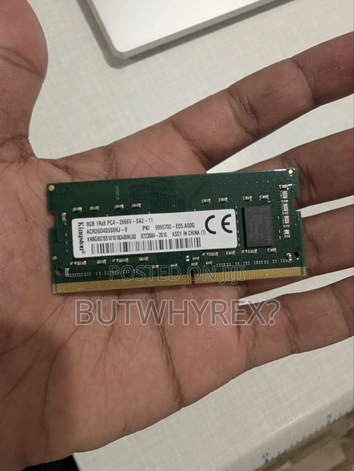 Kingston 8GB Laptop RAM