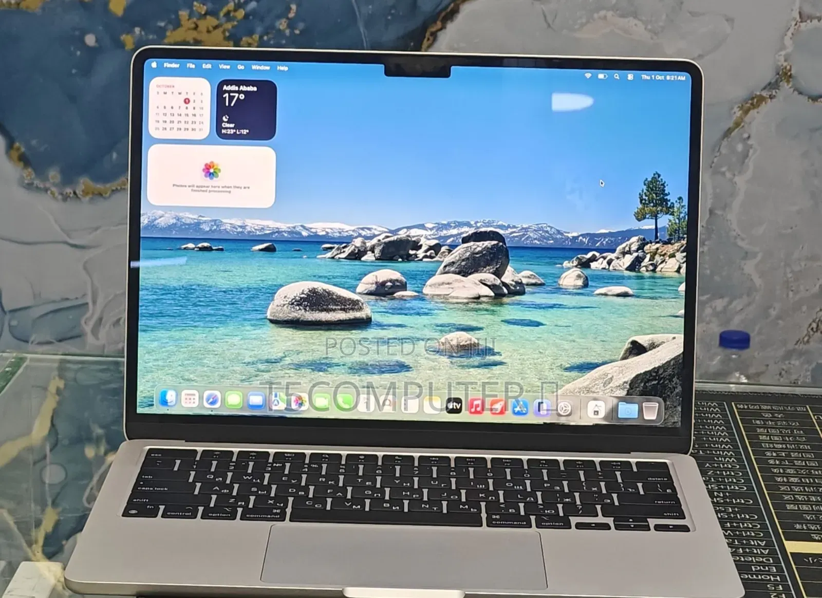 New Laptop Apple MacBook Air 2023 M2 8GB Apple M2 SSD 256GB