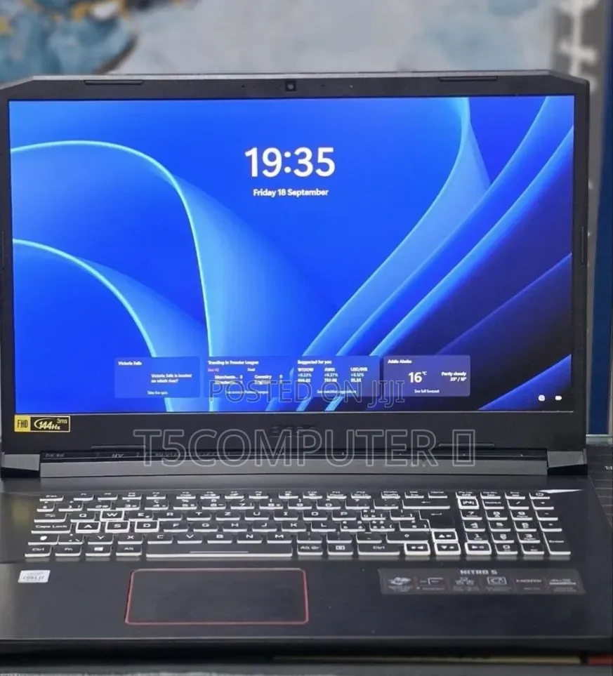 New Laptop Acer Nitro 5 16GB Intel Core i7 SSD 1T