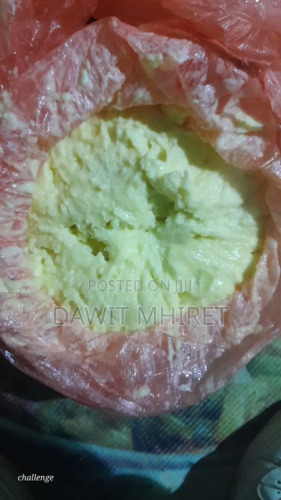 ንጹህ የባህላዊ አገር ቅቤ (100% ኦርጋኒክ እና ተፈጥሯዊ) - Pure Ethiopian Butter
