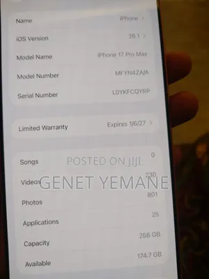 Apple iPhone 17 Pro Max 256 GB Orange