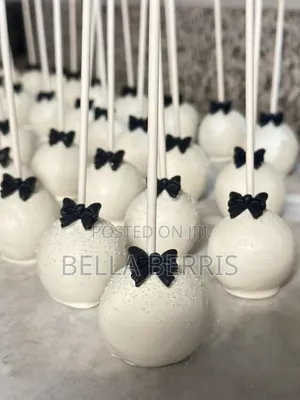 Cake Pops With Different Flavors and Docrations