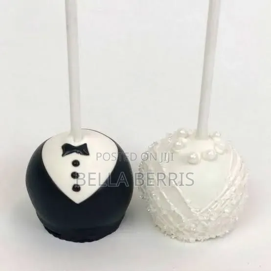 Cake Pops With Different Flavors and Docrations