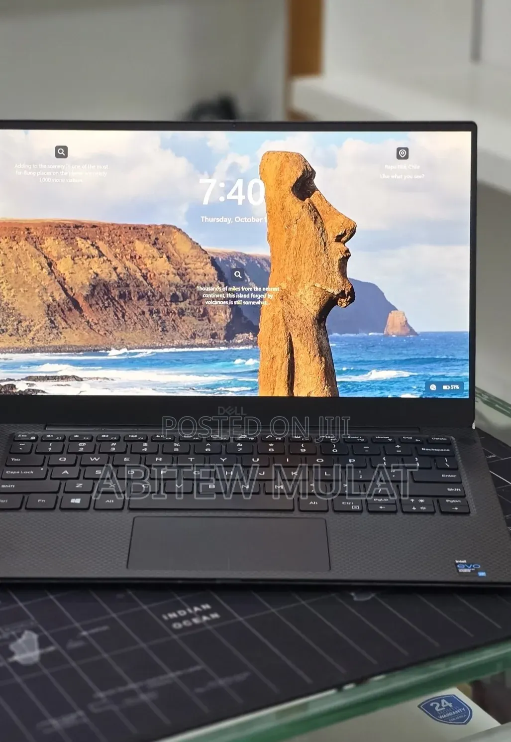 New Laptop Dell XPS 13 16GB Intel Core i7 SSD 512GB