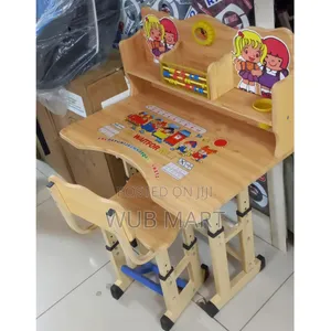 Kids Study Table & Chair Set ዘመናዊ የልጆች የጥናት ጠረንጴዛ