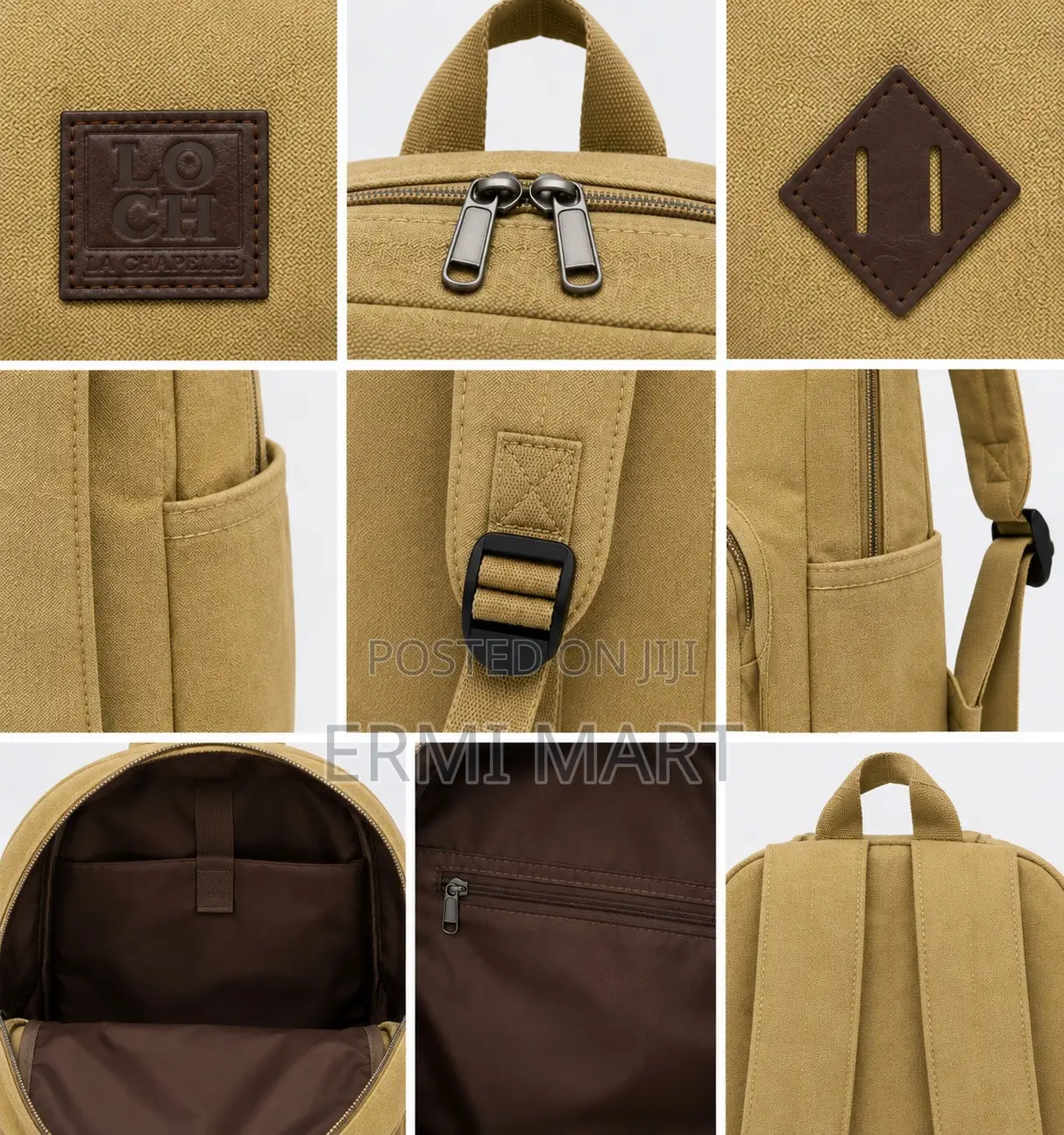 Canvas Backpack Bag