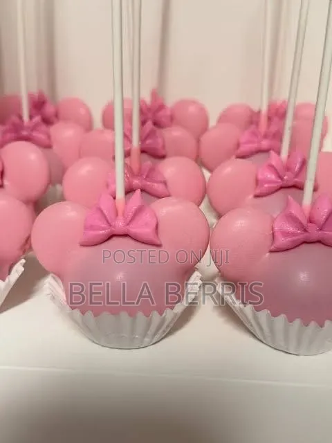Luxury Cake Pops With Different Flavors and Docrations