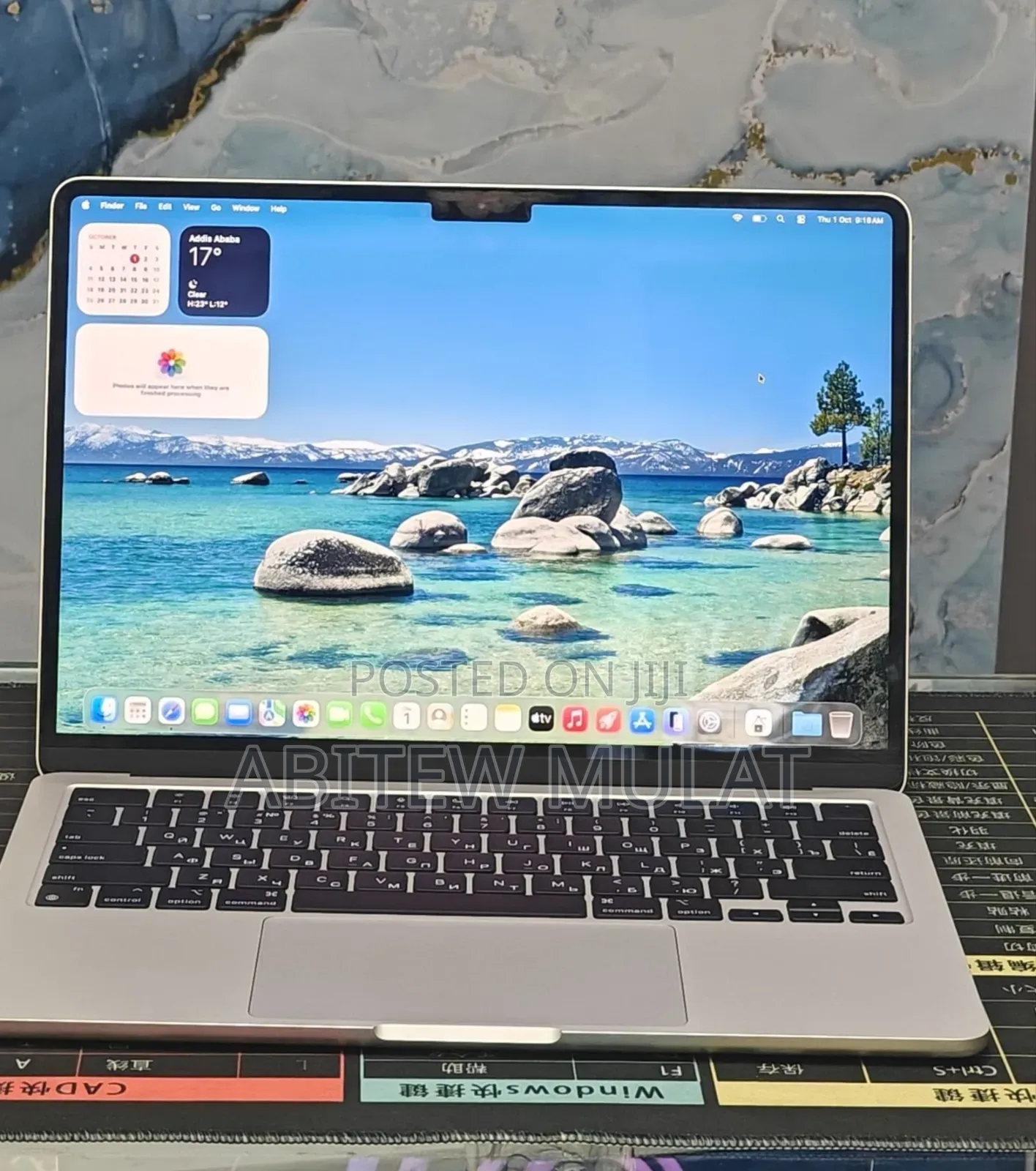 New Laptop Apple MacBook Air 2022 M2 8GB Apple M2 SSD 256GB
