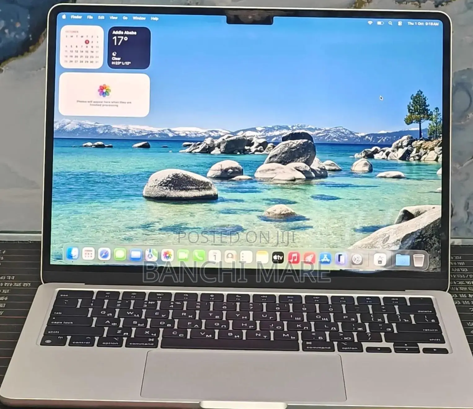 New Laptop Apple MacBook Air 2022 M2 8GB Apple M2 SSD 256GB